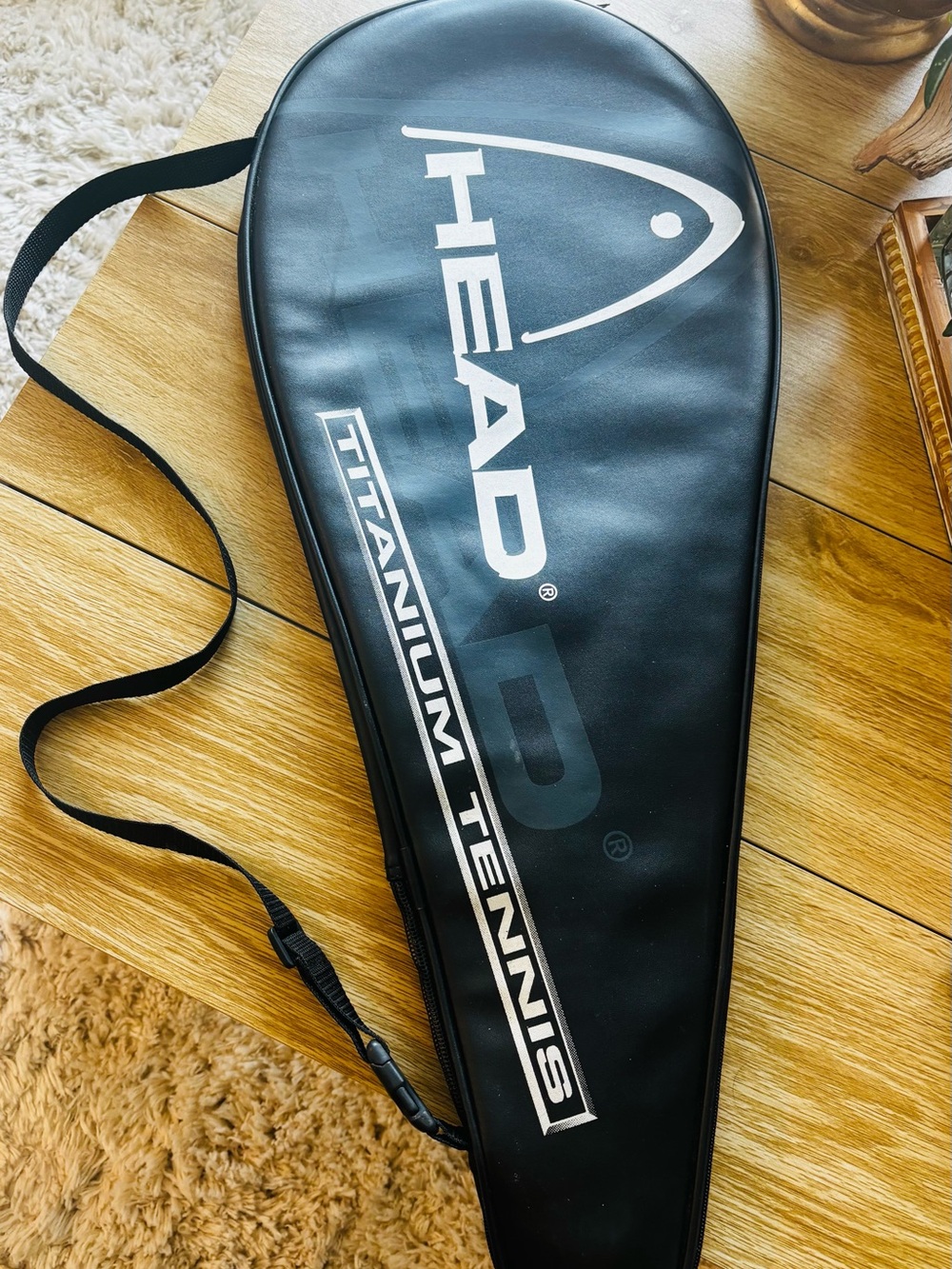 HEAD Tennis Racket with Black and Silver Frame